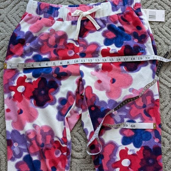 New JUICY COUTURE All over floral joggers Y2K pants Large @Y - Picture 10 of 11